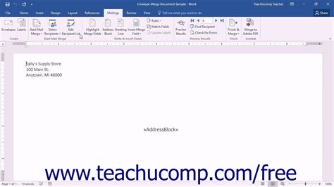 Word 2016 Tutorial Detaching The Data Source Microsoft Training Youtube