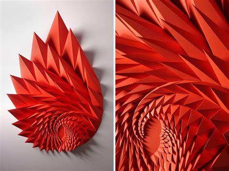 The Colorful Paper Sculptures Of Matt Shlian | CONTEMPORIST