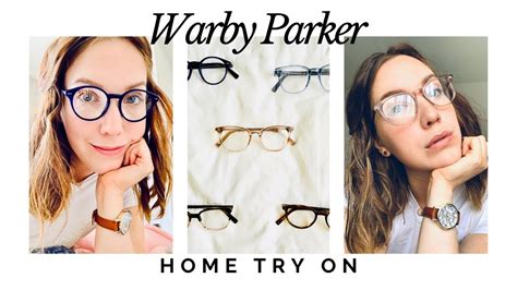 i tried warby parker s free home try on youtube