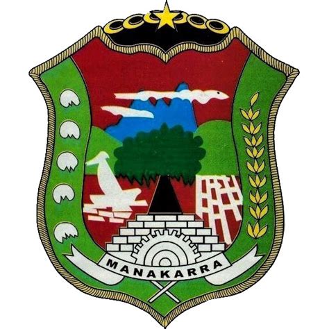 Jual Bordir Murah Logo Emblem Kabupaten Mamuju Bordir Komputer