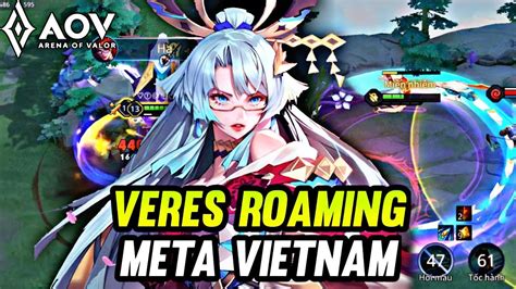 Aov Veres Sakura Fubuki Gameplay Veres Meta Vietnam Arena Of Valor Youtube