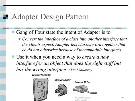 Ppt Adapter Design Pattern State Design Pattern Powerpoint