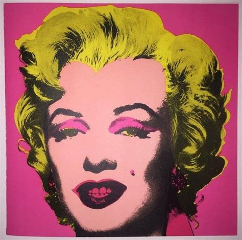 Andy Warhol Andy Warhol Marilyn Monroe Print Invitation To The Leo