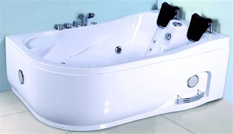 Black Indoor Computerized 2 Person Hydrotherapy Whirlpool Jetted