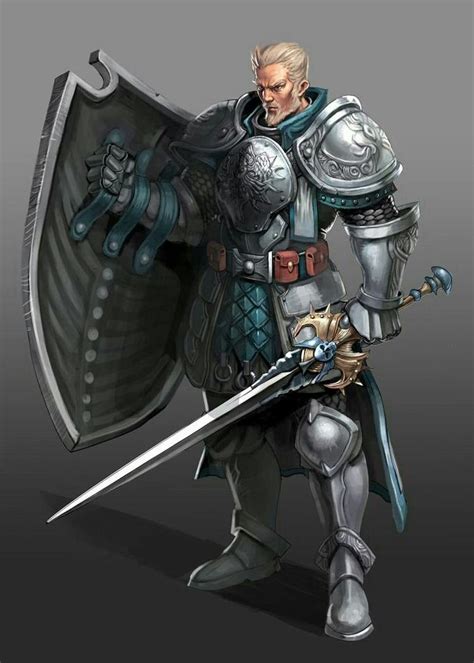 Human Fighter Knight Pathfinder Pfrpg Dnd Dandd D20 Fantasy Fantasy
