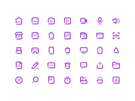 35 Simple Line Icons Free Set 💎sketch By Wilbur Xu On Dribbble