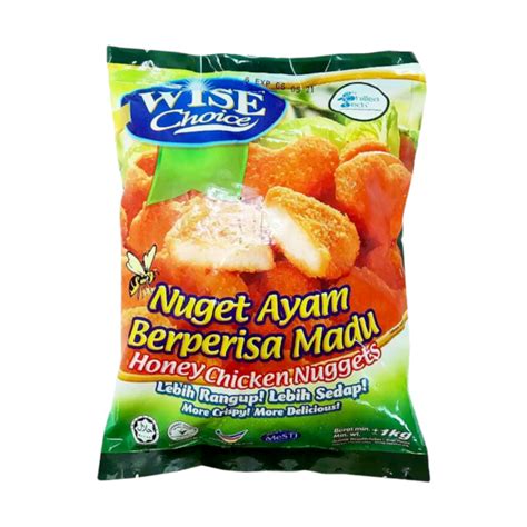 Wise Choice Nuget Ayam Berperisa Madu Honey Chicken Nuggets 1kg Shopifull