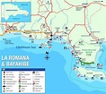 La Romana Map | Tourist Map of the area. | Tourist map, Tourist, Travel