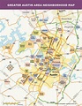 Map Of Austin And Surrounding Areas - Map Images