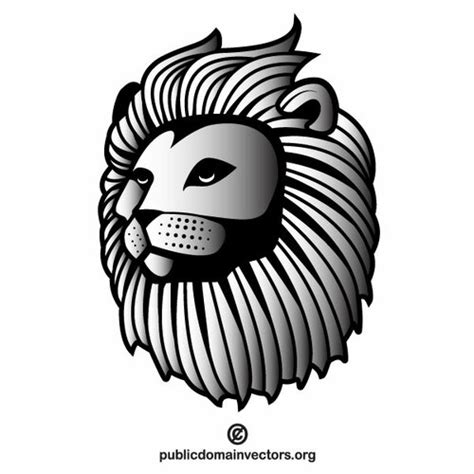 Lion Mascot Vector Image Public Domain Vectors
