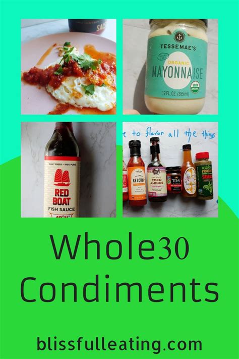 Whole30 Compliant Condiments List For Maximum Flavor Flavors Baked