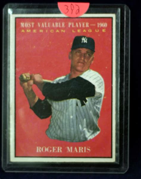 Maybe you would like to learn more about one of these? 1961 Topps Roger Maris All-Star Baseball Card