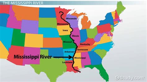 Mississippi River Facts Lesson For Kids Video And Lesson Transcript