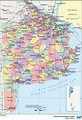 Mapa de la provincia de Buenos Aires y sus partidos - Tamaño completo ...