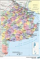 Mapa de la provincia de Buenos Aires y sus partidos | Gifex