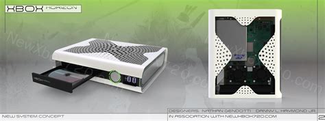 Xbox 720 Horizon Concept Design Console With Blu Ray And Dvd Player