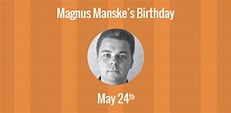 Birthday of Magnus Manske: German biochemist and computer programmer ...