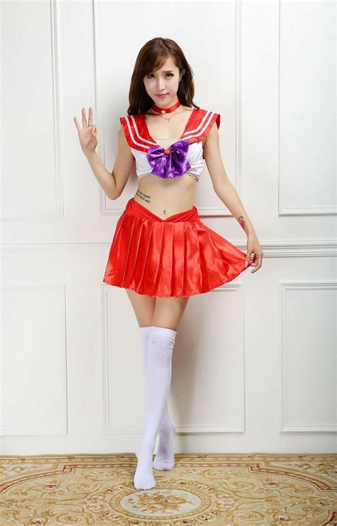 2017 Sailor Moon Cosplay Costume Cos Anime Clothes Sexy Bikini Cartoon