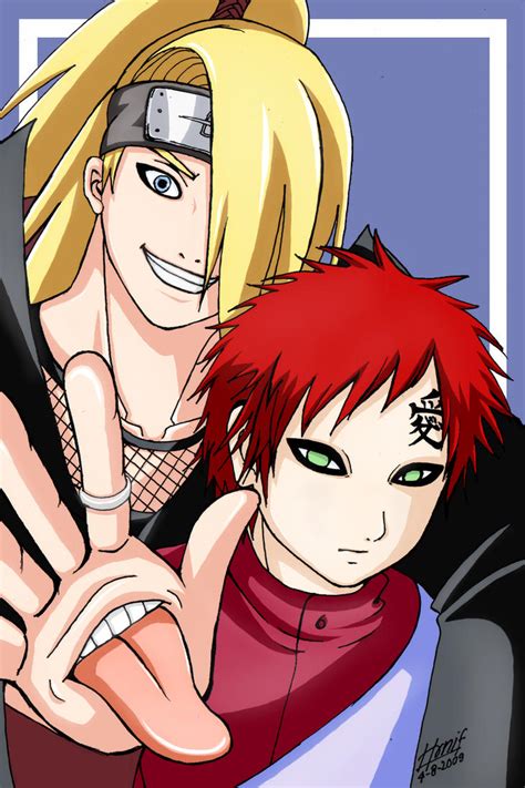 Request Gaara X Deidara By Honeyf On Deviantart