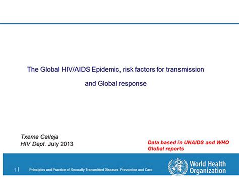 The Global Hivaids Epidemic Risk Factors For Transmission And Global