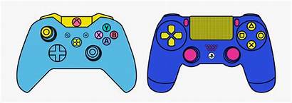 Controller Clipart Xbox Clip Games Ps4 Getdrawings