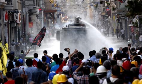 Turkish Police Fire Tear Gas To Disperse Istanbul Protests NBC News