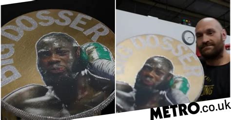 Tyson Fury Mocks Deontay Wilder Again With Big Dosser Ring Stool For