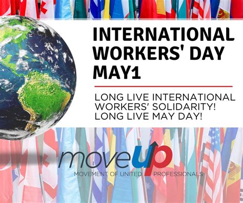 May day has its roots in pagan festivals, but it's also recognized as international worker's day. International Workers' Day 2020 - MoveUP