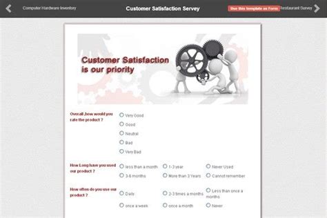 Are you asking the right questions? Here's an example of a Customer Satisfaction Survey Form ...
