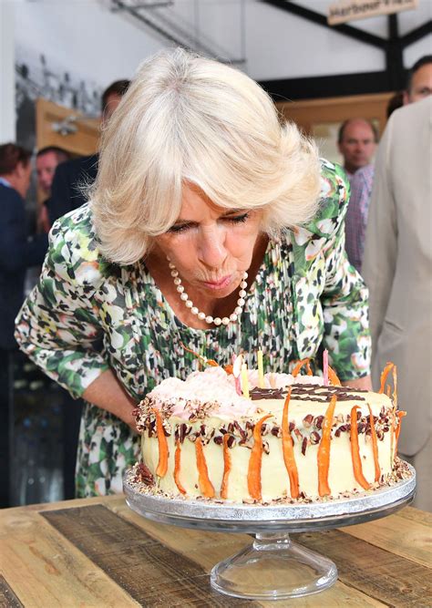 Camilla Celebrates St Birthday On Tour And Even Her Cake Is