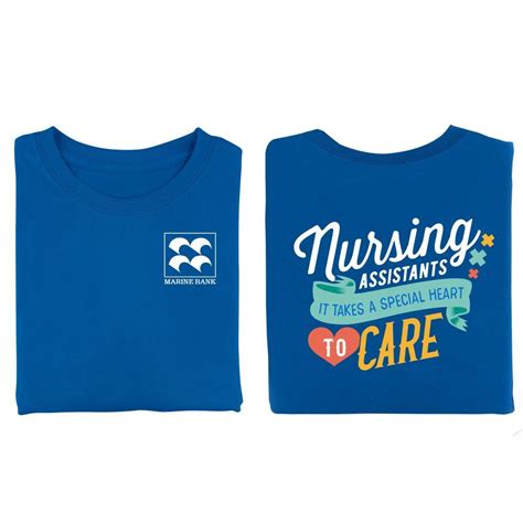 Nursing Assistants It Takes A Special Heart To Care Two Sided Short