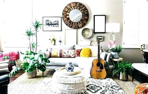 Earth Tone Color Palette Boho Living Room Luxury Modern