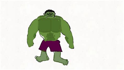 Bruce Banner Hulk Transformation Flipaclip Animation Youtube