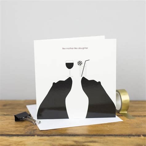 Bear Like Mother Like Daughter Bear Card By Heather Alstead Design