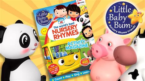 Learn With Little Baby Bum Magazine Lots Of Activities Nursery