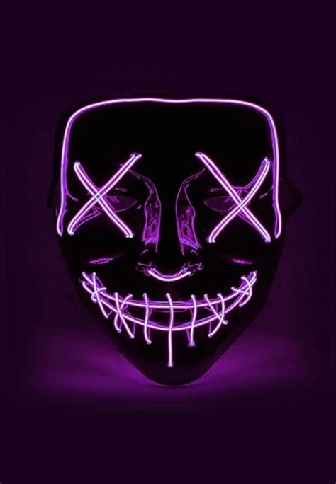 Purple Led Purge Mask Purge Mask