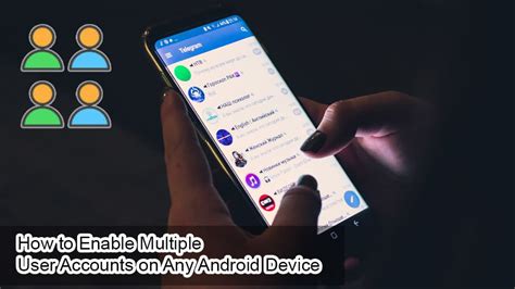 Android Enable Multiple User Accounts