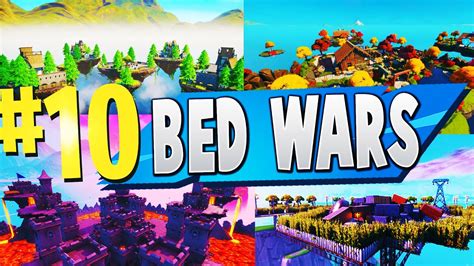 Top 10 Best Bed Wars Creative Maps In Fortnite Fortnite Bedwars Map