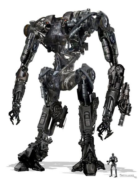 Terminator 4 Concept Art The Awesomer