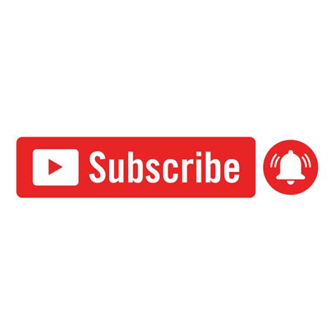 Youtube Subscribe Button Png Vector Logotipo De Youtube Youtube Images