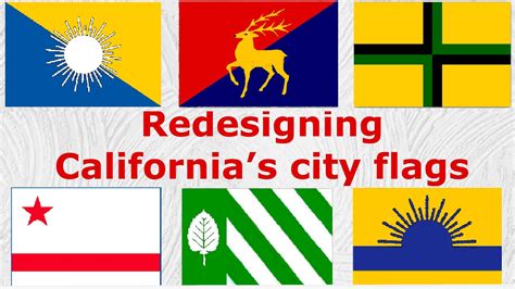 Redesigning American City Flags Californias City Flags Youtube