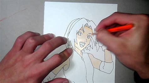 Drawing Sakura Haruno Naruto Shippuden Youtube