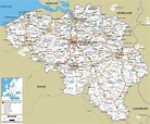 Map of Belgium with cities and towns - Map of Belgium with cities and ...