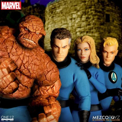 Figurines Fantastic Four Deluxe Steel Box Set Marvel