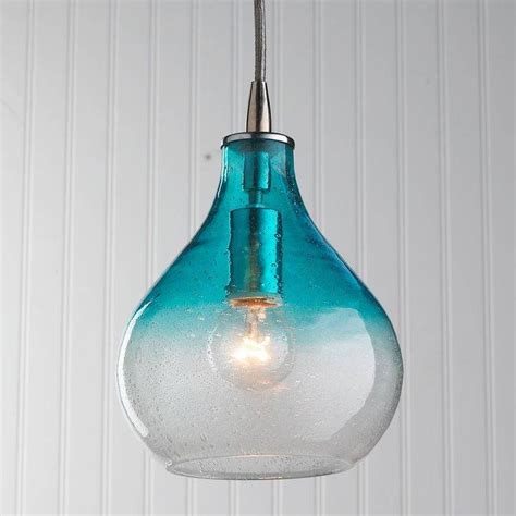 Latest Turquoise Glass Pendant Lights