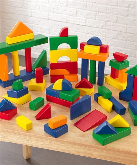 Take A Look At This 60 Count Wooden Block Set Today Toddler Toys Kids