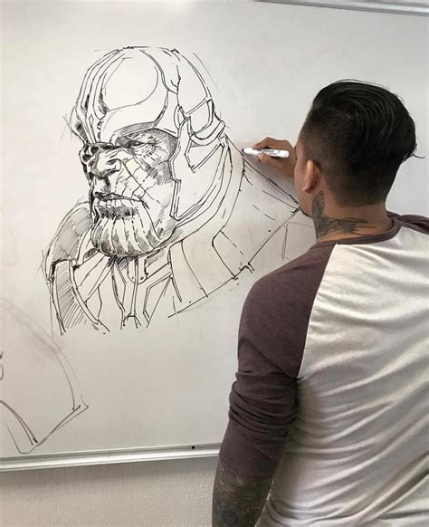 Pencil Sketch Artist Efraín Malo Continue Reading And For More Sketch