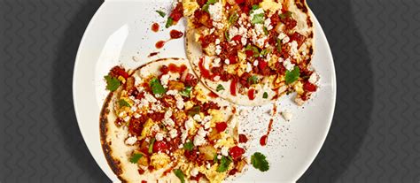 Dried, aged cayenne red peppers, garlic, salt, and spices are the ingredients that bring out the best of your own creations. Texas Chorizo, Potato and Egg Tacos - Texas Pete