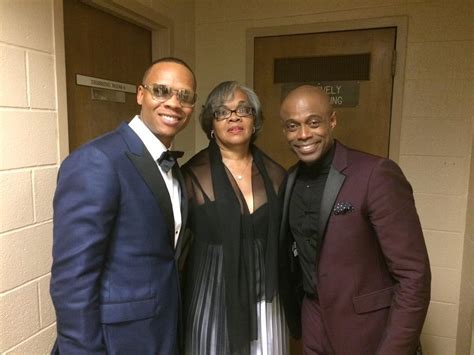 Ronnie Devoe With Ronnie Devoe From Newedition And His Beautiful Mother