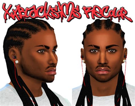 Xxblacksims Braided Man Bun New Mesh Sims Hair Sims 4 Black Hair Vrogue